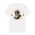 thumbnail image 3 of TrendOFT Unisex Graphic Tees Reversible Print Crew Neck Short Sleeve Casual Trendy Lightweight Tops White XXL, 3 of 3