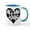 White/Blue Inside, variant on CafePress - Melanin Squad - 11 oz Ceramic Mug - Novelty Coffee Tea Cup