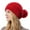 Red, variant on Yigetop Winter Hats for Women Woolen Hat Women's Fashion Wrap Hat Warm Ear Protection Windproof Knit Hat Hairball Hat Beanie for Women Beige One Size