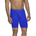 thumbnail image 6 of Fruit of the Loom Men's CoolZone Fly Assorted Long Leg Boxer Briefs, Extended Sizes, 4 Pack, 6 of 8