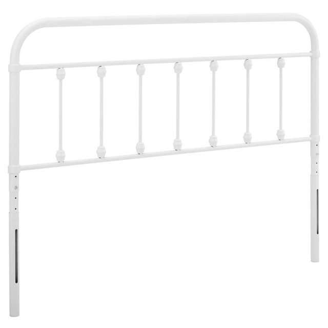 Modway Tête de Lit en Métal Grand Sauge, Blanc