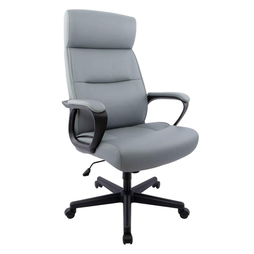 Staples Rutherford Luxura Manager Chair Gray (58677) - Walmart.com