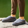 thumbnail image 7 of Pmoiste Mens Moccasin Slippers Soft Suede Comfy Memory Foam Warm Winter Plush Casual Male Slipper, 7 of 7