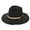 Black, variant on Summer Holiday Sun Hat Panama Style Outdoor Outing Shade Bowler Hat Floppy Hat Men Syrup Hat Size Hat Roofing Hats Outback Hat Washable Sunhats Doors Hat Lack of Temperance Hats for Women