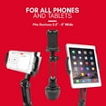 thumbnail image 7 of Macally Cup Holder Tablet Mount - Heavy Duty iPad Cup Holder Car Mount Stand or Tablet Holder for Car, Truck, and Vehicle - Fits Devices 3.5" - 8” Wide with Case - Adjustable iPad Holder for Car, 7 of 7