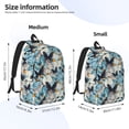 thumbnail image 3 of Yiaed Butterflys Print Backpack, Premium Laptop Backpack, Travel Backpack for Women, Lightweight Backpacks, Comfortable Back Pack-Small, 3 of 7