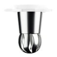 thumbnail image 2 of Ice Cream Machines Spout Ice Cream Machines Nozzle Countertop Flower Shaped Freeze Yogurt Machine Portable Stainless Steel Modeling Cap Spout A, 2 of 7