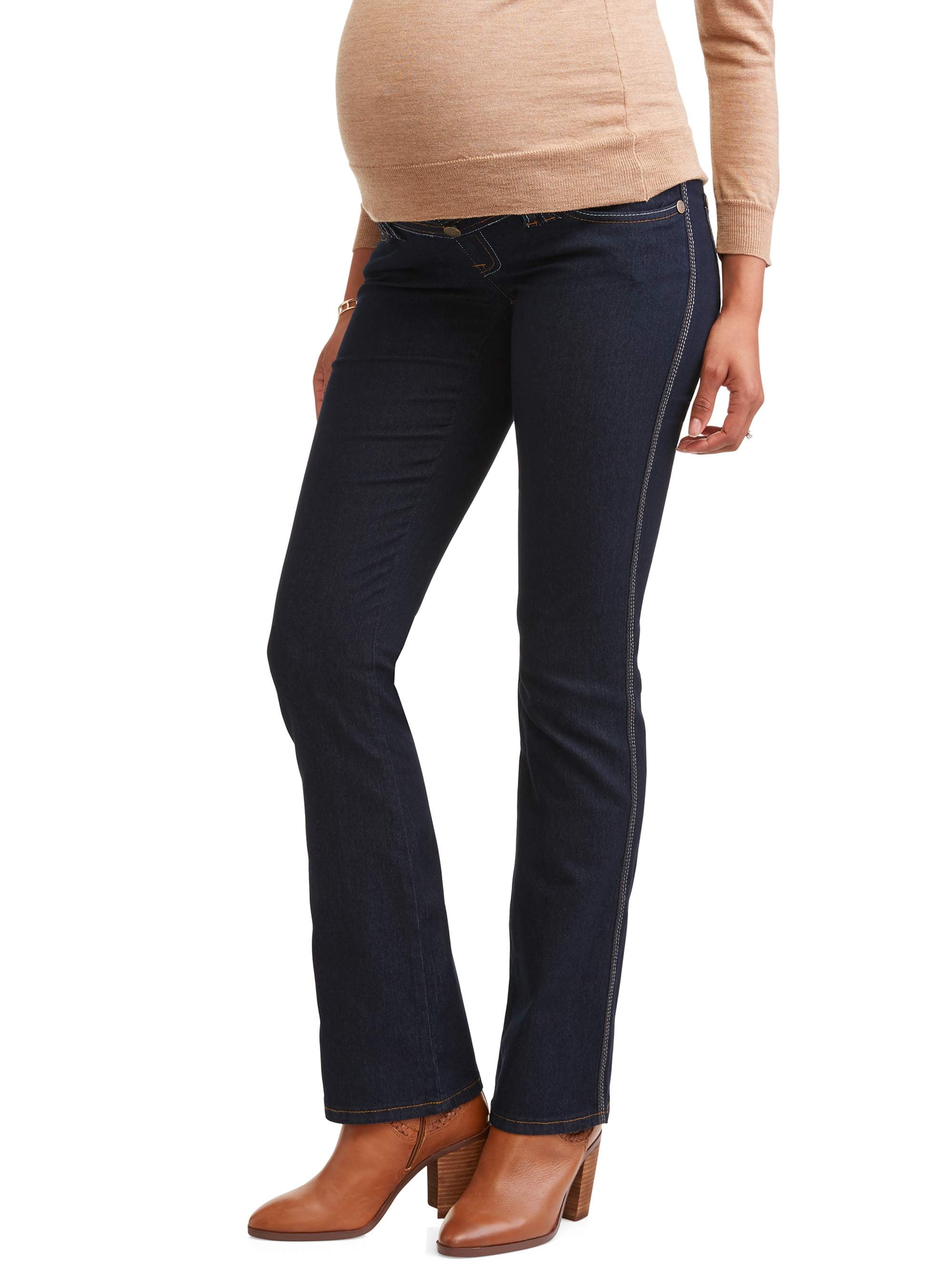 Oh! Mamma Maternity Oh! Mamma Bootcut Jeans with Full Panel