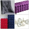 thumbnail image 3 of CRILSTYLEO 50Ud Clavos Decorativos Transparentes Para Sofá Ideales Para Muebles Y Tableros, 3 of 8