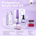 thumbnail image 2 of Kit de uñas acrílicas SAVILAND con taladro Professional Salon, 2 of 6