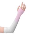 thumbnail image 2 of dianhelloya 1 Pair UV Sun Protection Arm Sleeves for Men Women Youth Compression Cooling Sleeve Cover with Thumb Hole for Cycling, Driving, Running, Riding, Fishing, 2 of 3