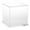 Clear Base, variant on Plymor Clear Acrylic Display Case with Hardwood Base (Mirror Back), 6" x 6" x 6"
