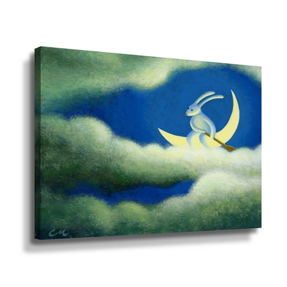 Artwall The Traveler, Gallery Wrapped Canvas by Chris Miles