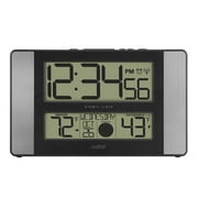 La Crosse Technology 513-1417AL Atomic Clock with Temperature and Moon Phase