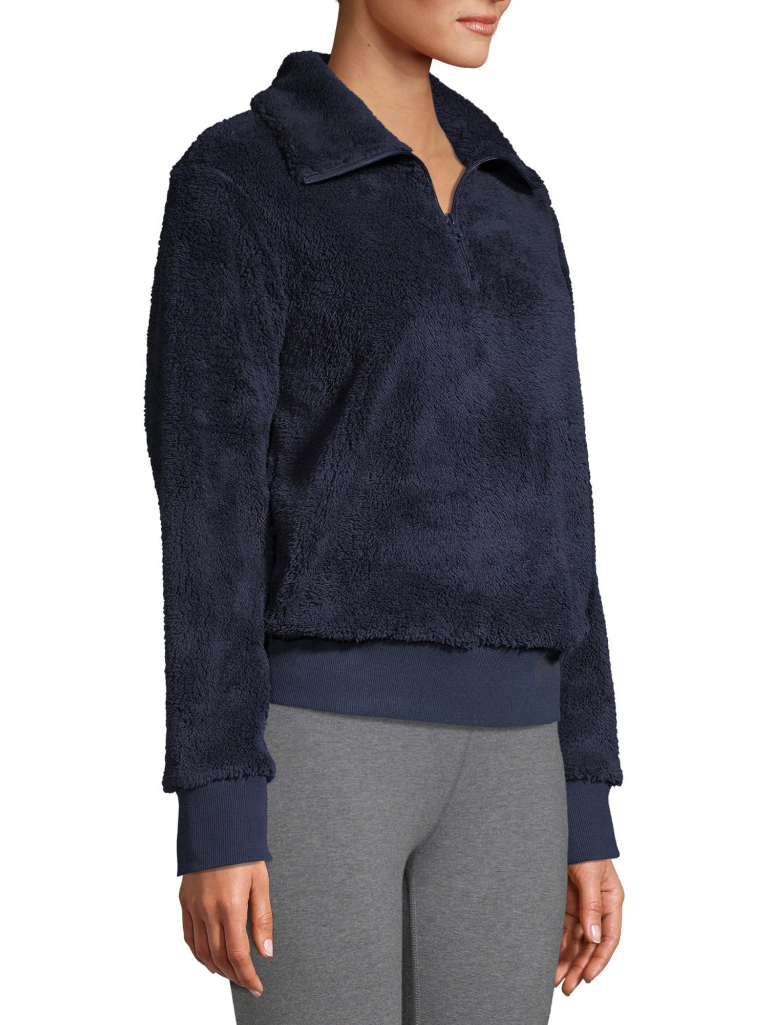 athletic works sherpa pullover