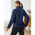 thumbnail image 3 of Pioneer Camp Women's Fleece Jacket Full Zip Up, 3 of 6