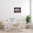 thumbnail image 2 of Stupell Rural Farm Pasture Sun Rays Landscape Photography Black Framed Art Print Wall Art, 2 of 7
