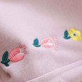 thumbnail image 4 of Agkizg Summer Toddler Baby Girl's Casual Pants,Middle Aged Girls' Cotton Embroidered Printed Elastic Waistband With Side Pockets and Ankle Binding Casual Pants, 4 of 5