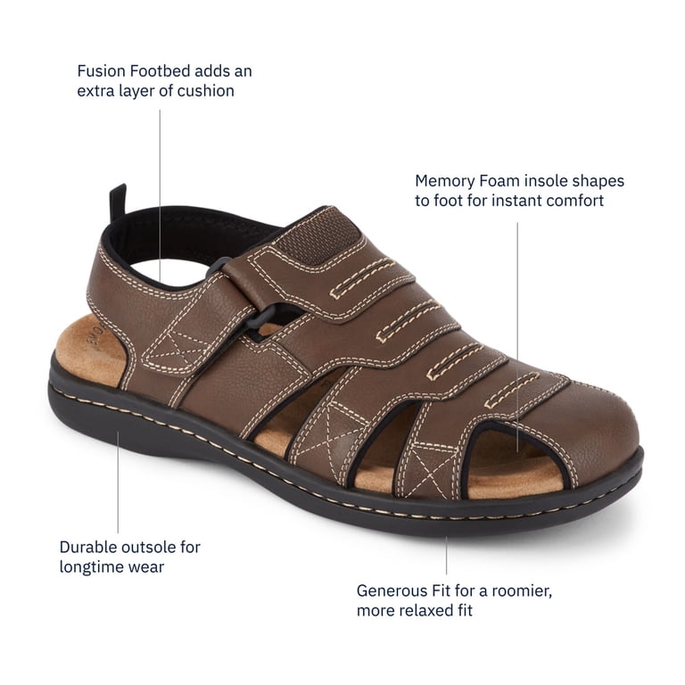 Dockers Mens Searose Outdoor Sport Fisherman Sandal 