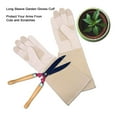 thumbnail image 3 of HANDLANDY Long Sleeve Leather Gardening Gloves,Rose Pruning Floral Gauntlet Garden Gloves For Women and Men, 3 of 6
