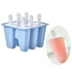 thumbnail image 5 of Moldes para hielo, barra de jugos, postres congelados, sin BPA, reutilizables para niños 6 celdas azul, 5 of 9