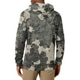 thumbnail image 4 of Men's Hoodies Fall Winter Loose-fitting Casual Camouflage Print Hooded Sweatshirt,Size M-3XL, 4 of 6