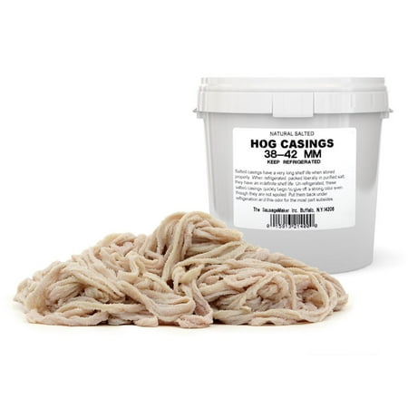 The Sausage Maker Natural Hog Casings 38-42mm (Best Sausage Casings To Use)