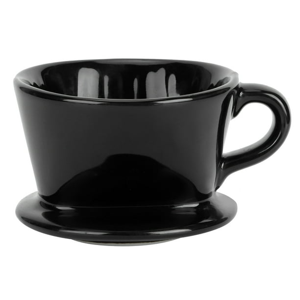 Taza de filtro de goteo de café, taza de filtro de café de café de goteo manual de cerámica gotero de café construido para el futuro