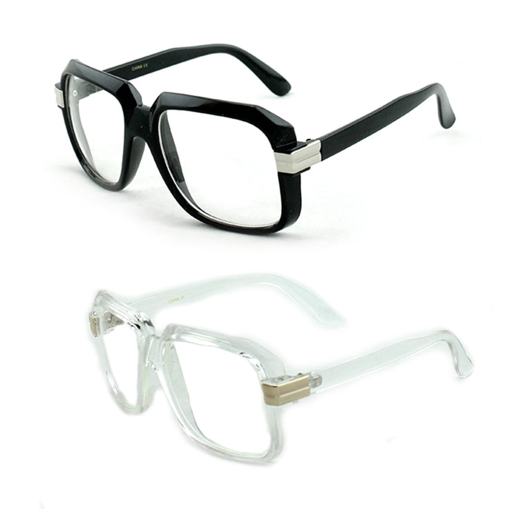 2 Pack Newbee Fashion 80's RUN Old School Rapper Hip Hop DJ Glasses