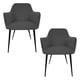 thumbnail image 1 of SET DE 2 SILLAS VELVET MODERNAS PARA COMEDOR MARCA GRAVITA, 1 of 6
