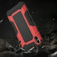 thumbnail image 3 of Reiko brand for Iphone Xs Max Slim Shockproof Protective Anti-slip Heavy Duty Case In Black/red, 3 of 4
