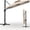 Khaki color, variant on Gaderth 10x10 ft Cantilever Patio Umbrella, Square Outdoor Sun Shade, Aluminum Umbrella Outdoor Patio, 360° Rotation & Adjustable Height-Base Not Included