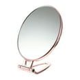 thumbnail image 1 of Espejo de maquillaje de aumento de espejo a mano de doble cara con mango ajustable, 1 of 6
