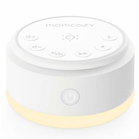 Momcozy Portable White Noise Machine, Rechargeable Travel Sound Soother