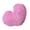Pink, variant on Soft Heart Pillow Ideal for Relaxation Craft from Polyester Materials with PP Cotton Cores Living Room or Bedroom Use