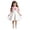 White, variant on Girls Princess Dress 3D Flower Formal Party Gown Cute Short Cami Dress for Easter Wedding Birthday Graduation (5 Years, Pink)