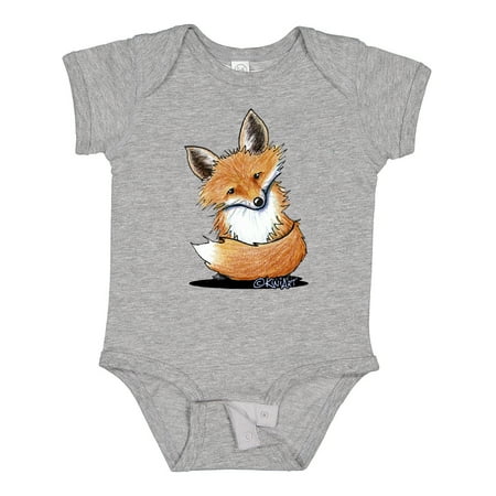 

Inktastic KiniArt Fox Gift Baby Boy or Baby Girl Bodysuit