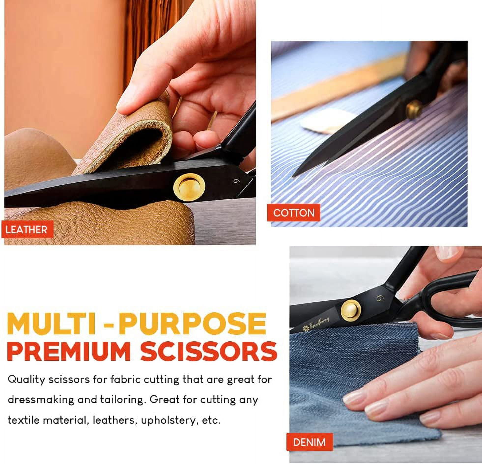 Paul 100g Tailor Fabric Cutting Scissor, Size: 9 Inch, Model Name