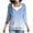 Sky Blue, variant on LEKWK Zip Up Hoodie Women Gradient Print Long Sleeve Lightweight Sweatshirt Drawstring Athletic Jacket with Pockets Activewear for Running Workout