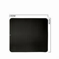 thumbnail image 2 of Daiosportswear Extra Large Heat Resistant Silicone Kitchen Mat, Oversized Draining Pad for Cookware, Non-Slip, Dishwasher Safe, 17.7x15.7x0.2in, 2 of 3