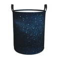 thumbnail image 2 of Goofa Blue Glitter Retro Printed Circular Hamper,Laundry Basket with Handles,Storage Baskets Foldable,Large Capacity Laundry Hamper-Small, 2 of 8
