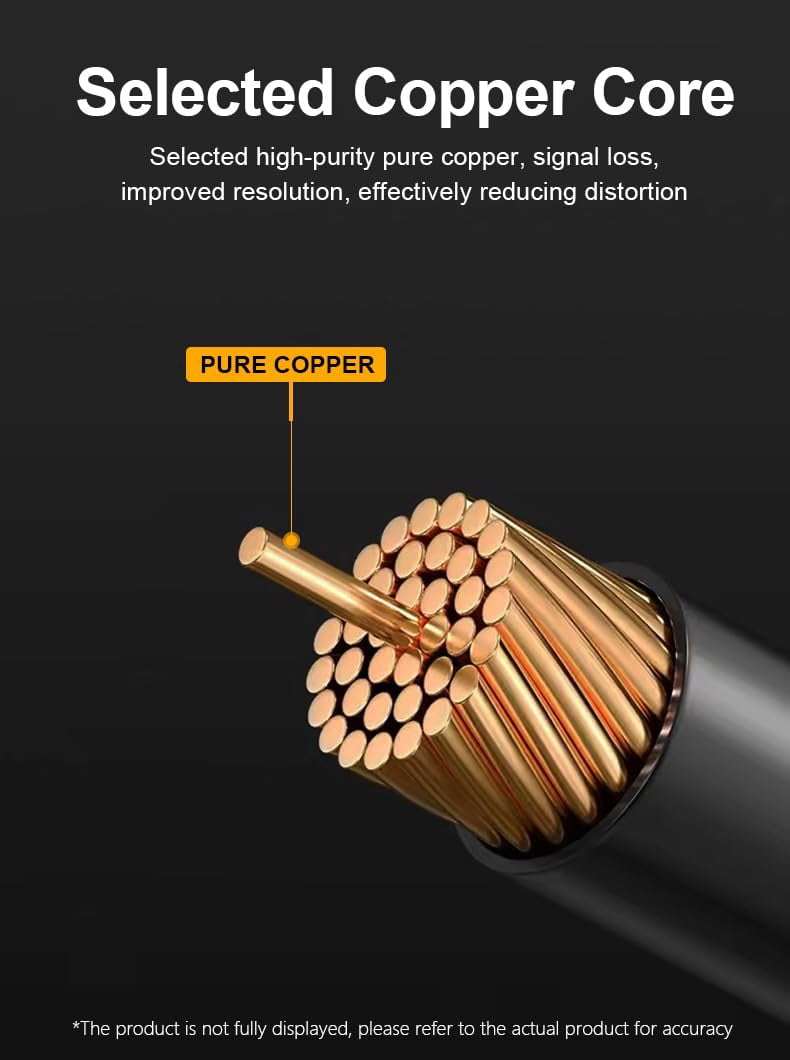 3.5mm to XLR Male OFC Audio Output Cable 3.3ft & 6.35mm Gold-Plated Adapter Compatible with Audio Speaker Amplifier Mixing Console Mobile Phone MP3 PC Laptop Tablet (100cm)