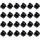 thumbnail image 1 of ZHAOCHENG Mini pinzas para el pelo de plástico para niñas y mujeres (24 piezas, color negro), 1 of 5