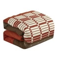 thumbnail image 5 of EvJk 7-Piece Luxury Comforter Set, Artistic Print and Thread Fusion, King, 5 of 6
