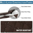 thumbnail image 3 of Gostoto Waterproof Repellent Quilted L-Shape Sofa Slipcover Reversible Sectional Sofa Pet Mat Furniture Protector, 3 of 6