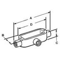 thumbnail image 2 of Bridgeport Fittings T-64, Conduit Body, 1-1/4In T Rgd Cond. Body Mall, 1 PC, 2 of 2
