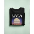 thumbnail image 3 of NASA Nasa Retro Sunset And Grid Sweatshirt Men -NASA Designs, Male Small, 3 of 4