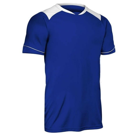 Champro Attacker Soccer Jersey Royal White
