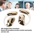 thumbnail image 3 of AI Language Translation Earbuds, 140 Languages AI Translation ANC Noise Reduction 360 Sound Real Time Translator Headphones for Travel Business Learning, 3 of 7