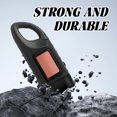 thumbnail image 4 of HIBIBUD Windfire Flashlight,Built-In Output Function Flashlight Camping,Buckle Design Tactical Flashlight,Black1, 4 of 7